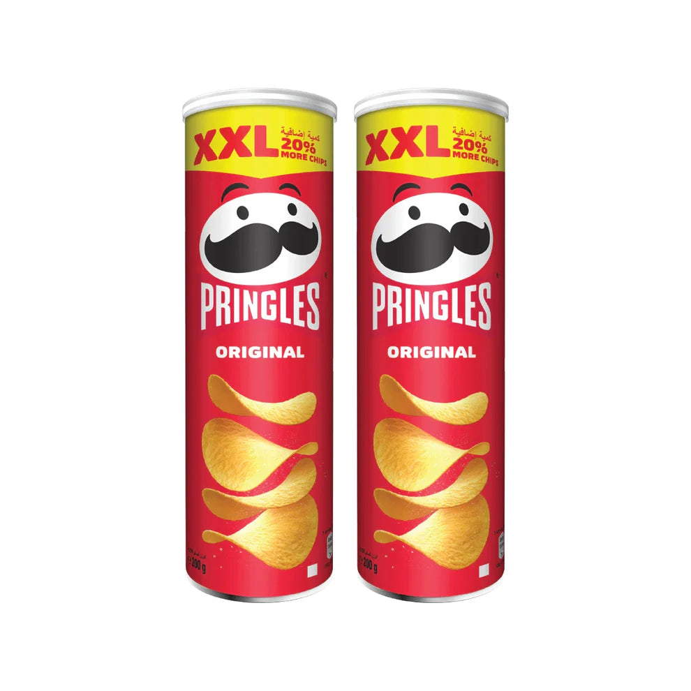 Pringles Original Chips (2 × 200g) Special Offer