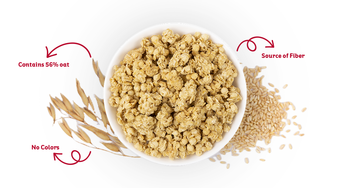 قطع الشوفان الكلاسيكية من كيلوجز جرانولا (380 جم)