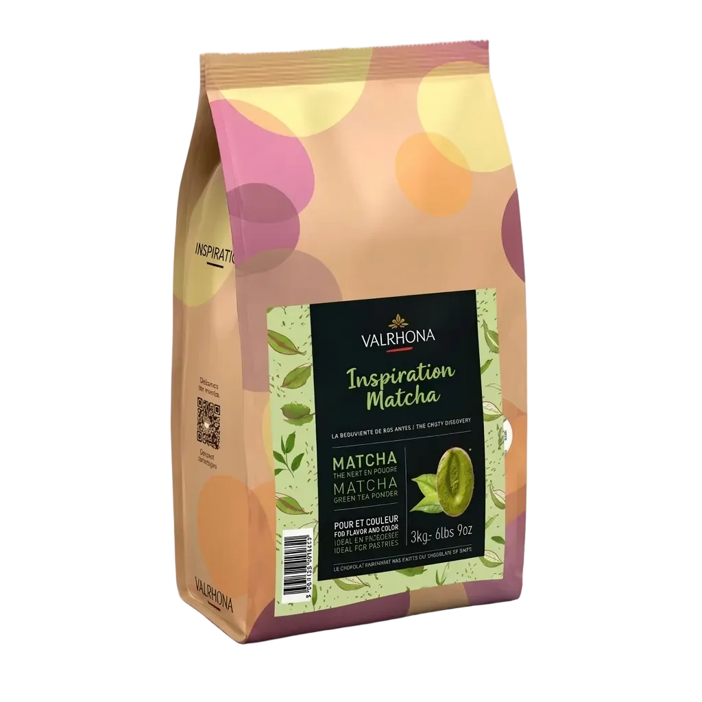 Valrhona Inspiration Matcha Fèves (3kg)