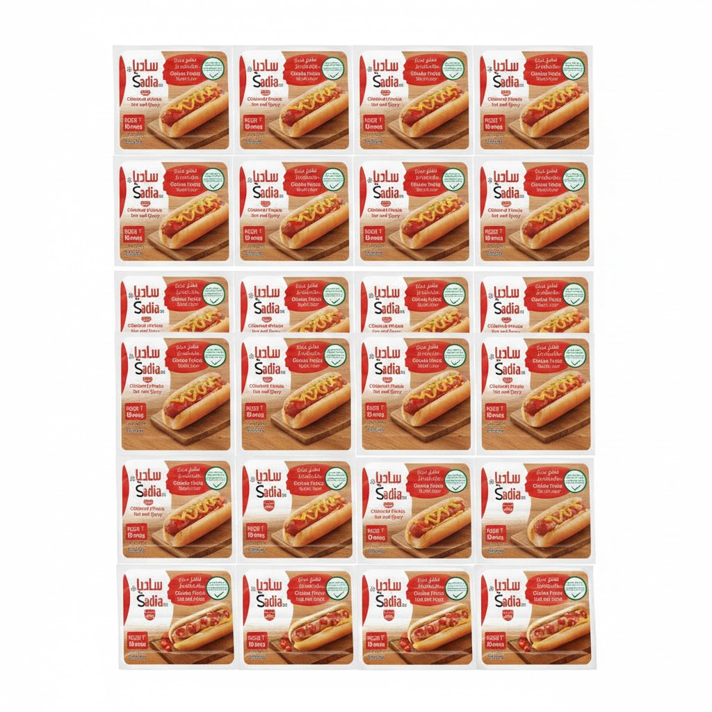 نقانق دجاج ساديا حارة ومتبلة (340 غرام)