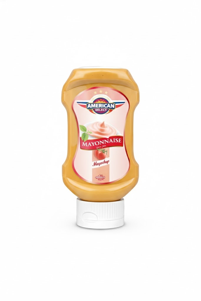American Select Mayonnaise Mayochup top Down-(500ml)
