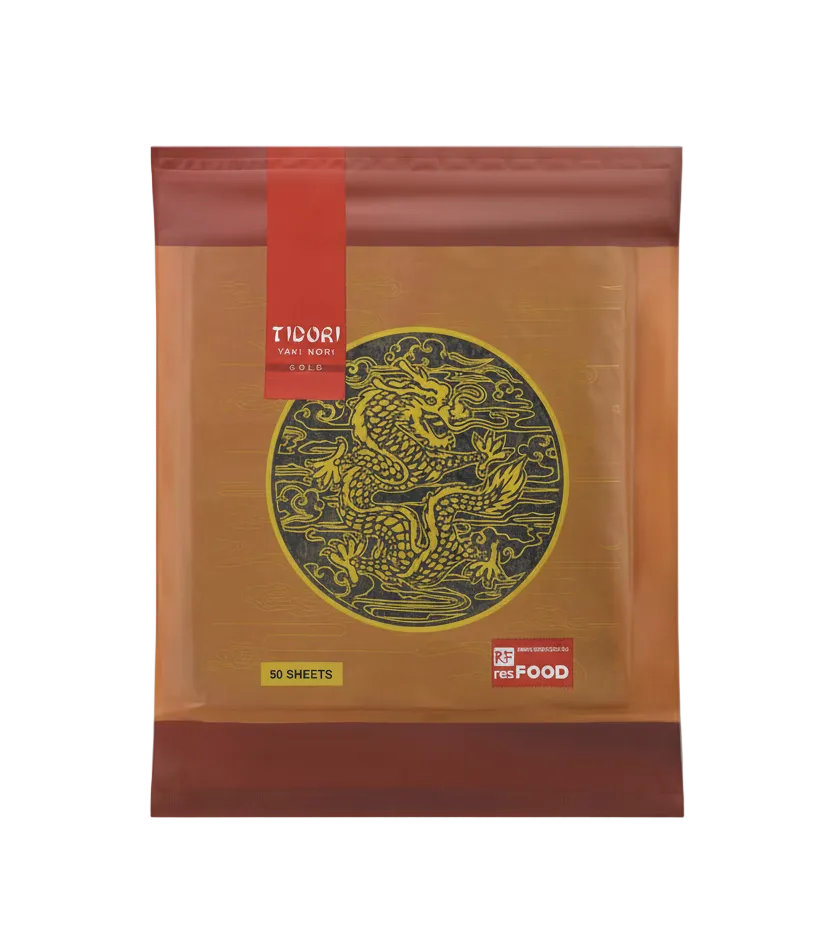 TIDORI Sushi Nori Gold (50 Sheets)